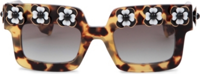 PRADA Deluxe Poeme square-frame sunglasses