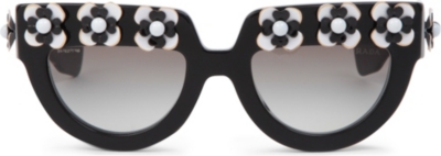 PRADA Deluxe Poeme D-frame sunglasses