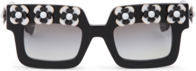 PRADA Deluxe Poeme square-frame sunglasses