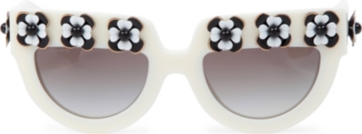 PRADA Deluxe Poeme D-frame sunglasses