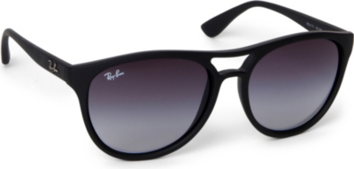 RAY-BAN Round-frame polarized sunglasses