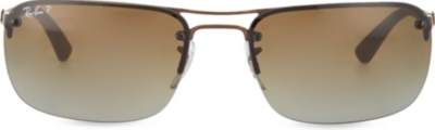 RAY-BAN Frameless polarized sunglasses