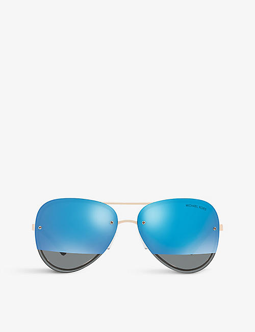 MICHAEL KORS: La Jolla aviator-frame sunglasses
