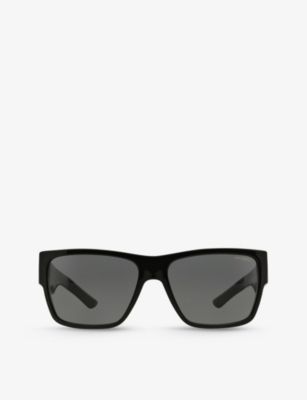 VE4296 rectangular-frame acetate polarised sunglasses(7672468)