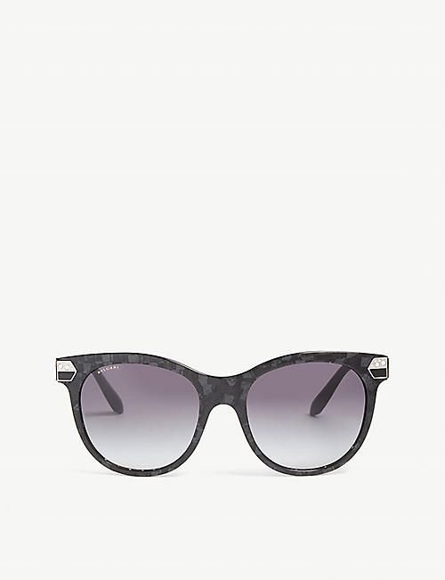 BVLGARI: Square frame sunglasses