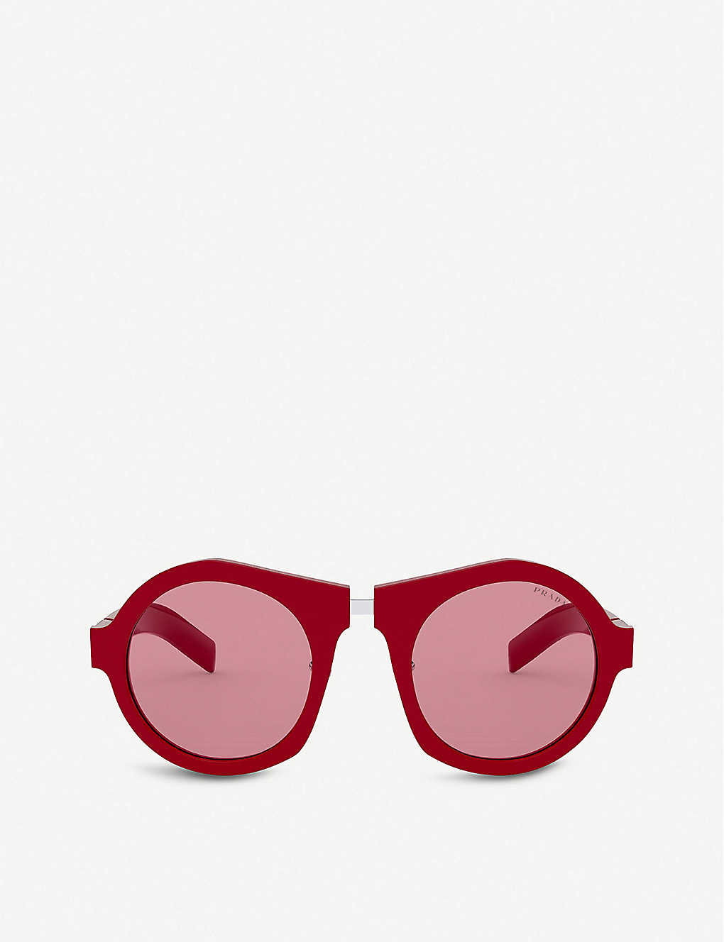 PR 10XS 50 Duple acetate round-frame sunglasses(8240074)