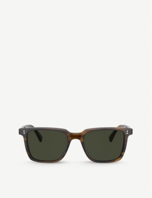 OLIVER PEOPLES: OV5419SU Lachman Sun acetate glass square-frame sunglasses