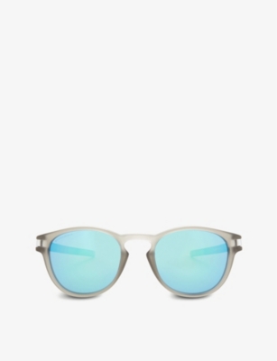 OAKLEY: Latch oval-frame sunglasses