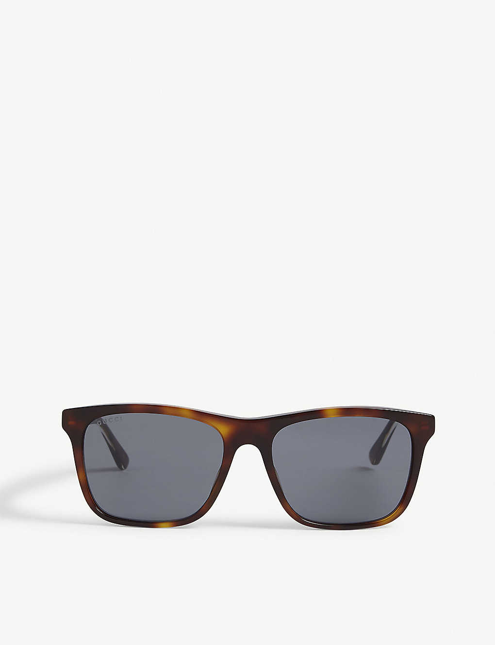 GG0381 square-frame Havana sunglasses(7759670)