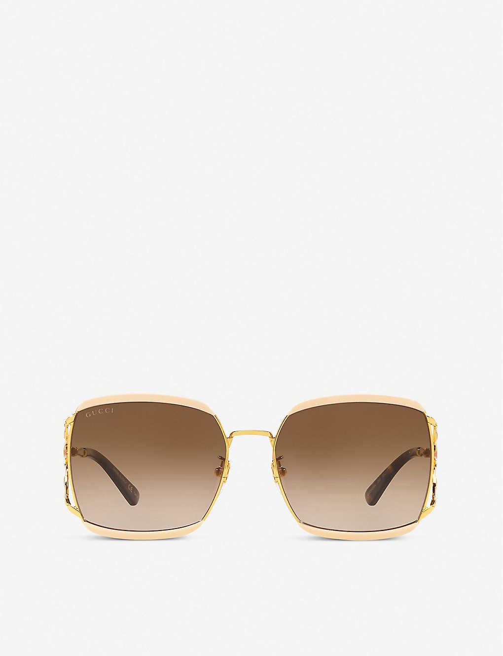 GG0593SK 59 square-framed metal sunglasses(8454121)