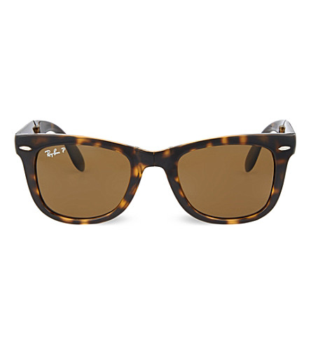 ray ban rb4105 folding wayfarer sunglasses light havana frame cr ray ban rb4105 folding wayfarer sunglasses light havana frame cr