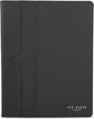 TED BAKER Smooth leather tablet case