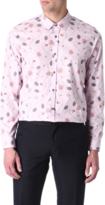 TED BAKER Vivaldi floral-printed shirt