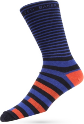 TED BAKER Block stripe socks