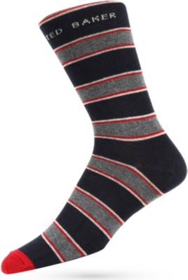 TED BAKER Highlight stripe socks