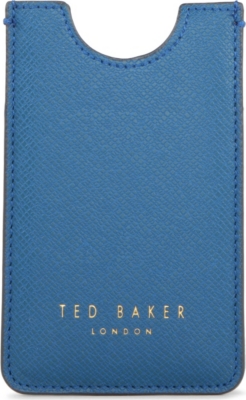TED BAKER Cayor cross-grain iPhone case