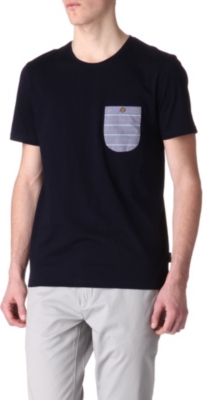 TED BAKER Mezsure contrast pocket t-shirt