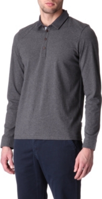 TED BAKER Long-sleeve polo shirt