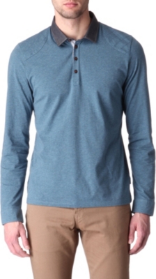 TED BAKER Long-sleeve polo shirt