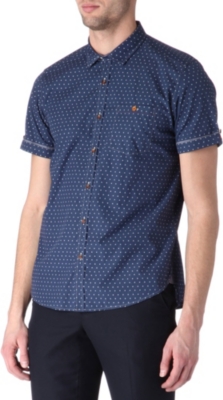 TED BAKER Boat-print shirt