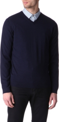 TED BAKER Classic v-neck knit