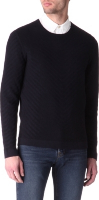 TED BAKER Nathe textured jumper