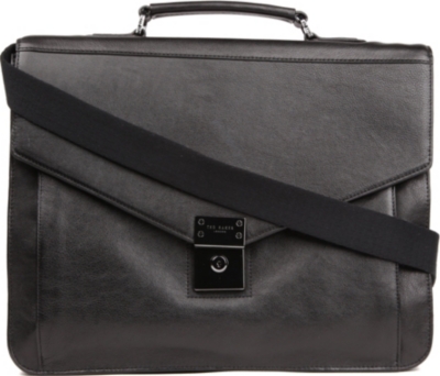 TED BAKER Push lock briefcase