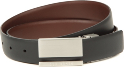 TED BAKER Ventilo reversible leather belt