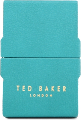 TED BAKER Pebbled card case