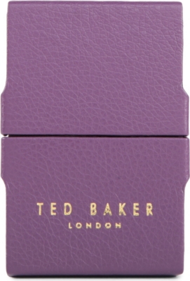 TED BAKER Pebbled card case