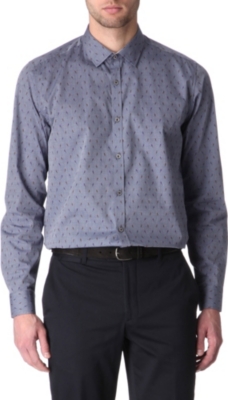 TED BAKER Bird-print shirt