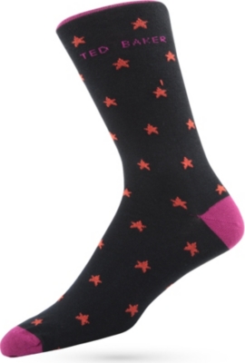 TED BAKER Star pattern socks