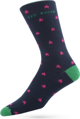 TED BAKER Star pattern socks
