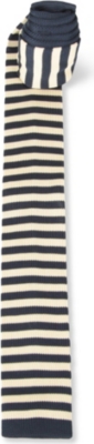 TED BAKER Lukbuk knitted stripe tie