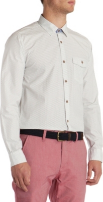 TED BAKER Geometric print shirt