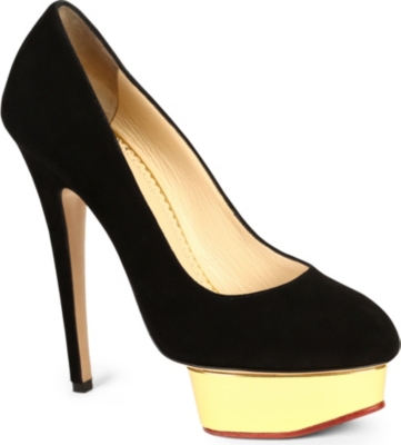CHARLOTTE OLYMPIA Dolly leather courts