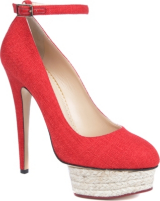 CHARLOTTE OLYMPIA Dolores espadrille courts