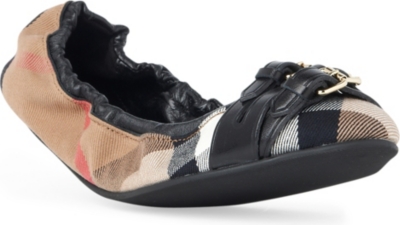 BURBERRY Falcony stretchy pumps