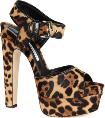BRIAN ATWOOD Karin leopard-print sandals
