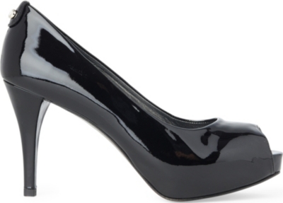 STUART WEITZMAN Sierra peep-toe courts
