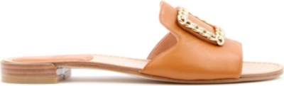STUART WEITZMAN Jacqui embellished leather sandals