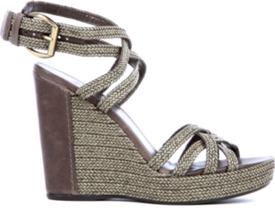 STUART WEITZMAN Reins wedge sandals