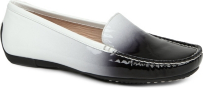 STUART WEITZMAN Mach1 dip dye loafers