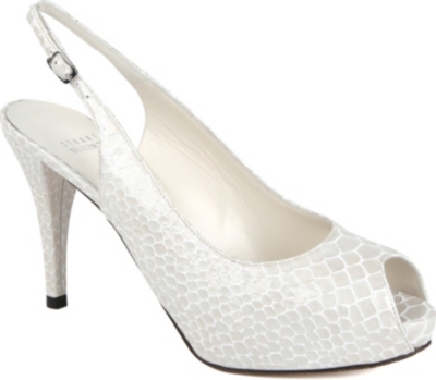STUART WEITZMAN Inslinky peep-toe courts
