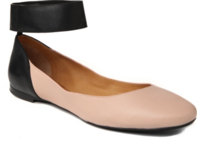 CHLOE Charlotte leather pumps
