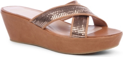 STUART WEITZMAN Extrovert wedge sandals