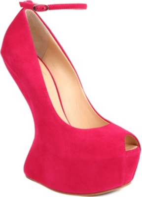 GIUSEPPE ZANOTTI Lady Gaga peep-toe sandals