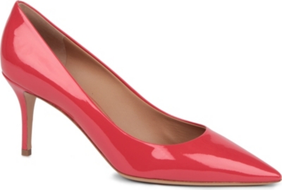 FERRAGAMO Susi patent leather courts