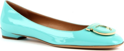 FERRAGAMO Sanna patent leather pumps