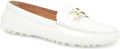 FERRAGAMO Soft patent leather moccasins